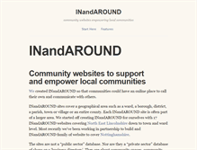 Tablet Screenshot of inandaround.org.uk